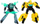 Figura aksion Transformers Hasbro EarthSpark Cyber-Combiner Bumblebee edhe Mo Malto, set me 2 copë, 13 cm, shumëngjyrëshe