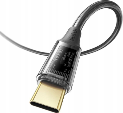 Kabllo karikimi Mcdodo Strong Fast, USB në USB C, 100W 6A, 1.2m, i zi