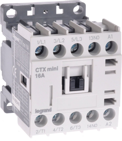 Mbrojtës për mbitension Legrand Power Mini, 3P, 16A, 230V AC, i bardhë