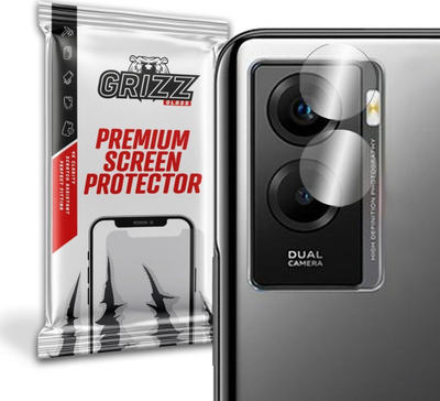 Mbrojtës kamerë GrizzGlass Vivo Y72t, xham hibrid, transparent