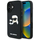 Kapak telefoni Karl Lagerfeld HC 3D Rubber Double Heads, për iPhone 16 6.1", TPU, i zi