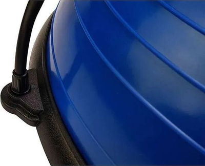 Platformë balancimi Tunturi Balance, me ekspandera, 60 cm, blu e zezë