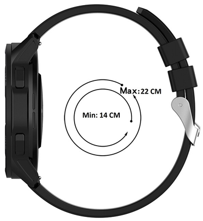Rrip silikoni 4wrist për orë Huawei GT 2/3, vjollcë