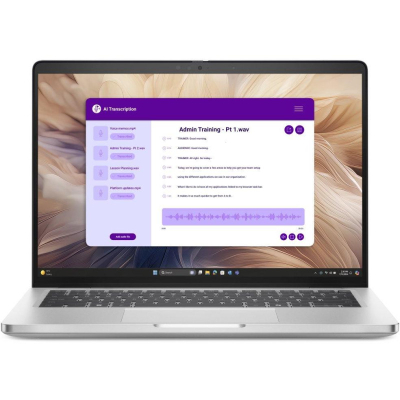 Laptop Dell Pro 14 Plus PB14250, 14\", Intel Core Ultra 7-255U, 16GB RAM, 512GB SSD, Intel Graphics, сребрен