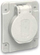 Prizë paneli Schneider Electric, 2P, 10A 16A, gri