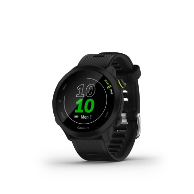 Smartwatch Garmin Forerunner 55, GPS, rezistent ndaj ujit 5 ATM, i zi