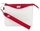 Portofol dore Nike Icon Cortez Wristlet 92800618759, poliuretan najlon, me rrip dore, i zi