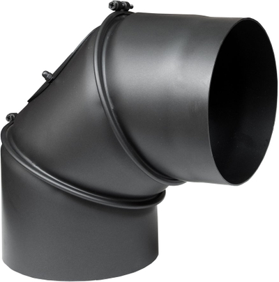 Bërryl oxhaku Parkanex Adjustable, fi130, 0‑90°, i zi
