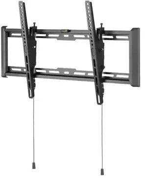 Mbajtëse muri TV Brateck Ultra Slim, 37-80", 75kg, e zezë
