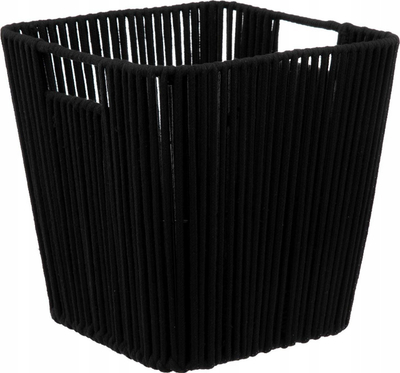 Shportë stofi 5 Five Simply Smart Manille, 31x31x31cm, e zezë
