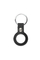 Mbajtës AirTag ESTUFF Keyring, lëkurë PU, me karabinë, i zi