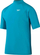 Bluzë rashguard për çuna Speedo, mëngë të shkurtra, UPF40, aqua