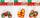 Ornamente dekorative Craft with Fun, 6 copë