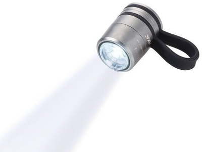 Dritë sigurie Troika Flashlight ECO RUN, me magnet, bateri USB, gri