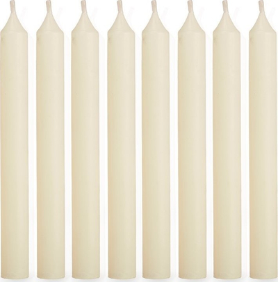 Set qirinj dekorativë Acorde Candela, 20 cm, 8 orë djegie, ngjyrë krem