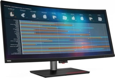 Monitor Lenovo ThinkVision P40w-20, 39.7'', UHD, i zi