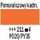Ngjyrë vaji Rembrandt Artists Oil Color Cadmium Orange, 40ml, portokalli kadmium