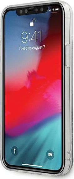 Kapak telefoni Karl Lagerfeld KLHCP12SKLMLBK, për iPhone 12 Mini 5.4", logo me shkëlqim, i zi