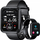 Smartwatch Choetech WT001, ekran 1.91", IP67, karikim me wireless, i zi