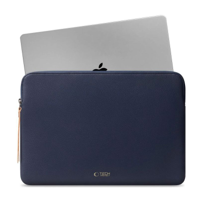 Çantë laptopi Tech-Protect Fleece, 13-14", sleeve, blu e errët