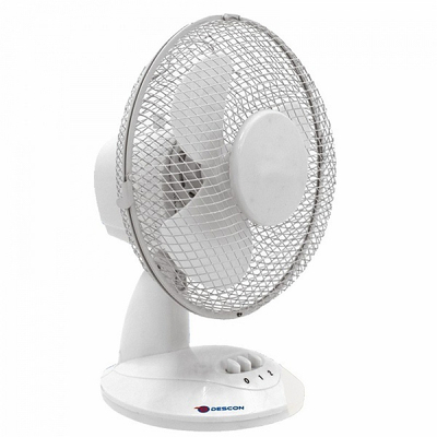 Ventilator Descon DA-0900, 30W, i bardhë