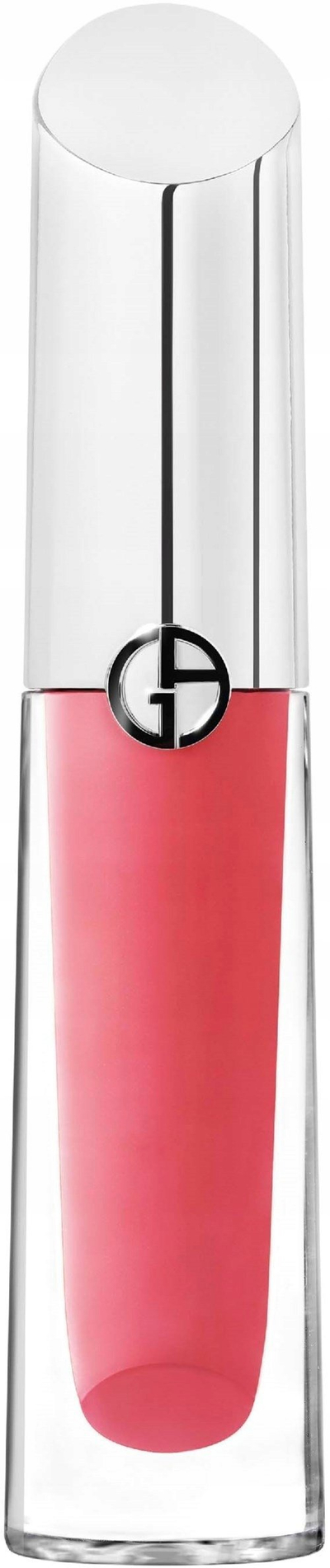 Lip gloss Armani Prisma Glass, shkëlqim i lartë, rozë transparente