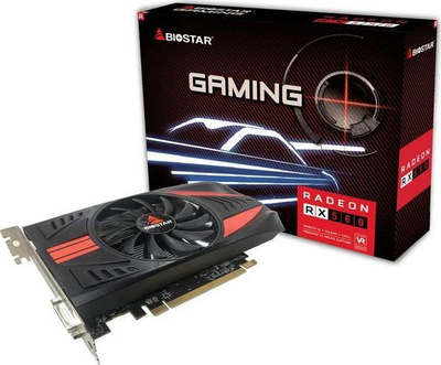 Kartelë grafike Gaming Biostar RX 560, 4GB, e zezë