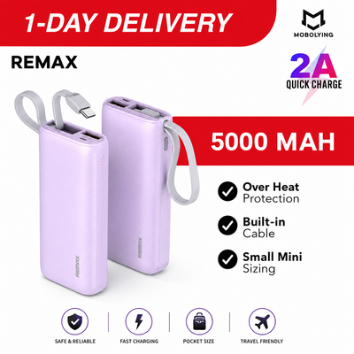 Power Bank Portativ, i vjollcë me mini dritë
