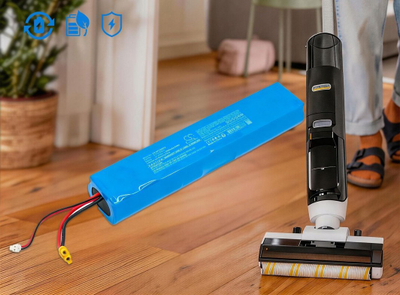 Bateria Cameron Sino CS-KFC300VX për Karcher FCV 3, 2500mAh, 21.6V, Li-ion, e kaltër