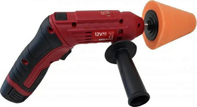 Lustrues i sipërfaqeve Rooks MINI 12V OK-03.4063, i kuq i errët
