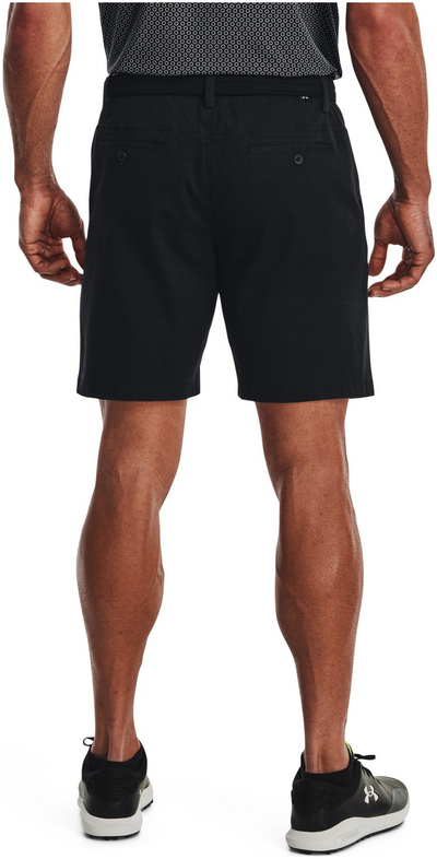 Shorce chino për meshkuj Under Armour Men's Chino, material elastik, xhepa me zinxhir, i zi