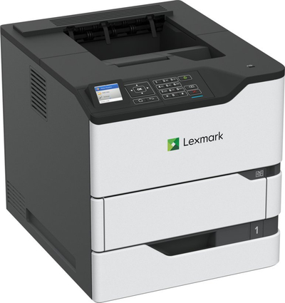 Printer lazer mono Lexmark MS821dn, A4, duplex, bardh e zi