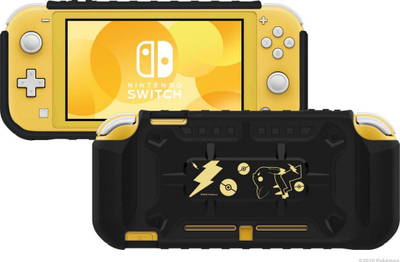 Mbrojtëse HORI për Nintendo Switch Lite, Pikachu, i zi / verdhë