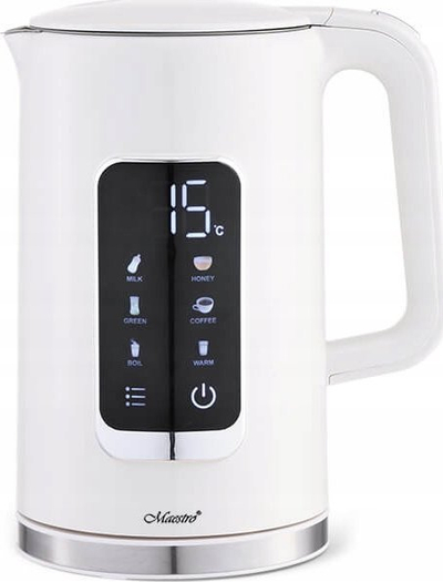 Shporet elektrik Maestro MR-024, 1.7L, 2200W, i bardhë