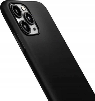 Mbështjellës telefoni 3mk Matt Case për Oppo Reno 12 F, TPU, i zi