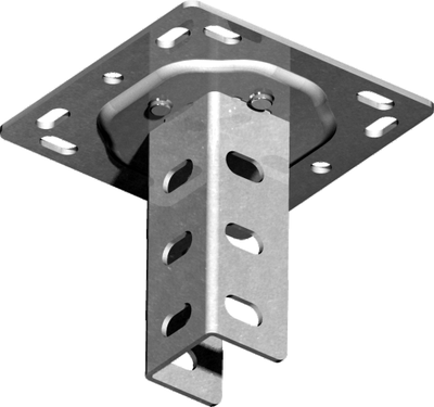 Bazë tavani PSN 740410, çelik i galvanizuar, 142mm, gri metalike