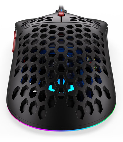 Maus Endorfy LIX Plus PMW3370, me tela, USB, 19000 DPI, i zi