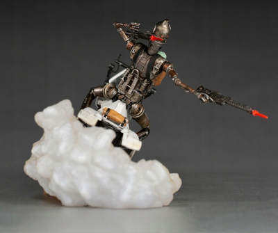 Figurë koleksioni Iron Studios Star Wars The Mandalorian IG-11 & The Child, Art Scale 1/10, 20 cm, shumëngjyrëshe