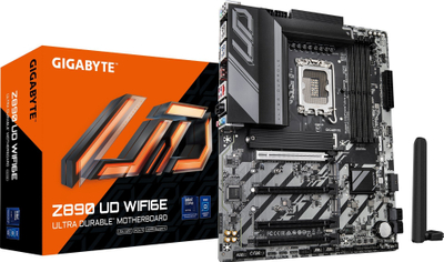 Pllakë amë Gigabyte Z890 UD WIFI6E, DDR5, WiFi 6E, ATX