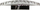 Apilik banjo Candellux Aran, LED 8W, kristale, krom