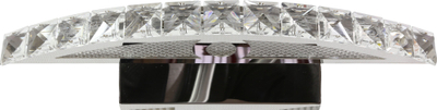 Apilik banjo Candellux Aran, LED 8W, kristale, krom