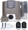 Set motor për portë rrëshqitëse Somfy Elixo 3S IO Standard Pack, deri 600kg, IO, gri