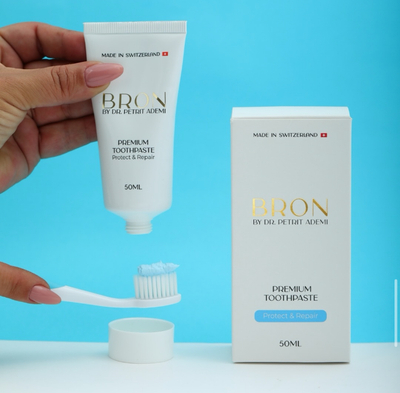 Pastë për dhëmbë BRON PREMIUM TOOTHPASTE Protect & Repair, 50 ml