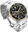 Orë dore për meshkuj Invicta Pro Diver Quartz 33999, e argjendtë/verdhë