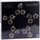 Dekor krishtlindjesh me yll LED, 50 cm, 120 LED, i zi