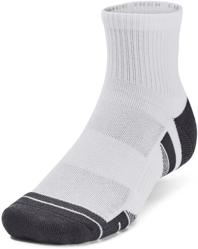 Çorape tenisi Under Armour Performance Tech Quarter, 3 palë, të bardha