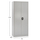 Dollap metalik HomeMarkt Hronda HM5749.21, dy krahësh, 70x40x170 cm, gri e hapur