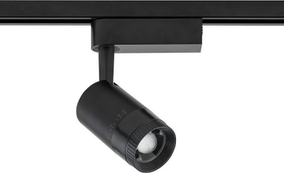 Reflektor shine Nowodvorski Zoom 7625, LED 3000K, njëfazësh, i zi