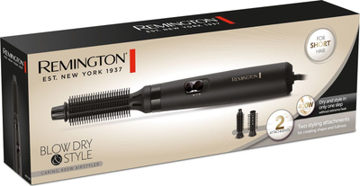 Furçë termike Remington AS7100, 400W, 2 koka, e zezë