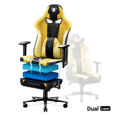 Karrige gaming King Diablo X-Player 2.0, ergonomike, Dark Sunflower